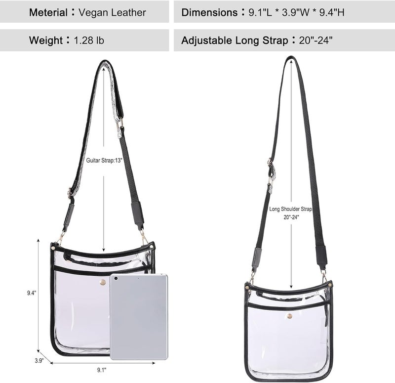 CLUCI Crossbody Bags For Women Trendy Fashion Shoulder Bag Vegan Leather Purse For Ladies with Adjustable Strap - Image 3